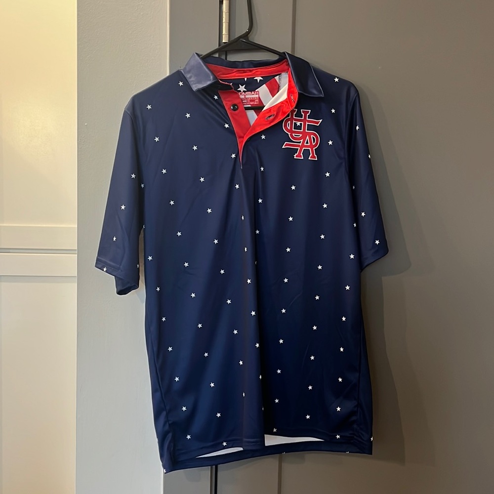 USA Boombah golf shirt size small